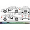 Subaru Impreza WRC rally Collin Mac Rae sponsoring   autocollants voiture stickers