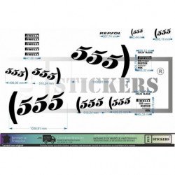 Subaru Impreza WRC Rally Colin McRae sponsoring autocollants stickers Fun Stickers