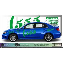 Subaru Impreza WRC Rally Colin McRae sponsoring autocollants stickers Fun Stickers