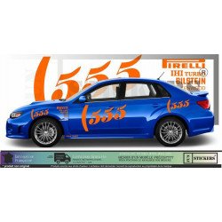 Subaru Impreza WRC Rally Colin McRae sponsoring autocollants stickers Fun Stickers