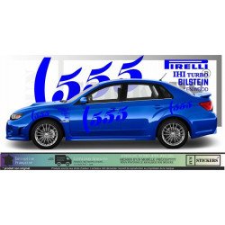 Subaru Impreza WRC Rally Colin McRae sponsoring autocollants stickers Fun Stickers
