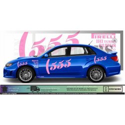 Subaru Impreza WRC Rally Colin McRae sponsoring autocollants stickers Fun Stickers