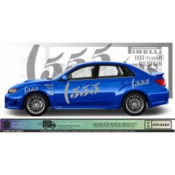 Subaru Impreza WRC Rally Colin McRae sponsoring autocollants stickers Fun Stickers