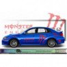 Subaru Impreza WRC Rally Monster Energy Edition sponsoring kit Fun Stickers