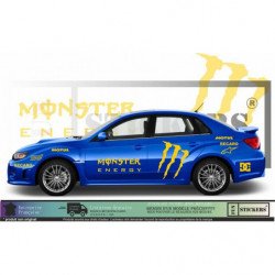 Subaru Impreza WRC Rally Monster Energy Edition sponsoring kit Fun Stickers
