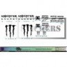 Subaru Impreza WRC Rally Monster Energy Edition sponsoring kit Fun Stickers