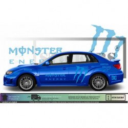 Subaru Impreza WRC Rally Monster Energy Edition sponsoring kit Fun Stickers