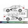 Subaru Impreza WRC Rally kit complet autocollants stickers Fun Stickers