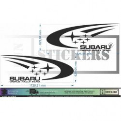 Subaru Impreza WRC Rally kit complet autocollants stickers Fun Stickers