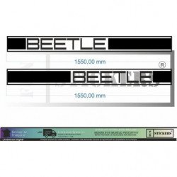 VW New Beetle bande laterale kit complet autocollant sticker Fun Stickers