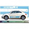 VW New Beetle bande laterale kit complet autocollant sticker Fun Stickers