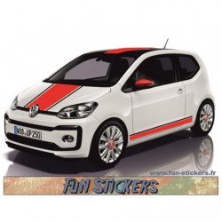 VW Up bandes capot toit hayon laterales kit complet autocollant Fun Stickers