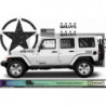 JEEP WILLYS Wrangler  KIT army USMC -  - Kit Complet - voiture Sticker Autocollant Graphic Decals