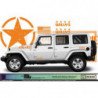 Jeep Willys Wrangler kit Army USMC complet autocollant Fun Stickers