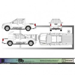 NISSAN NAVARA PRO-4X - - Kit Complet - voiture Sticker Autocollant Graphic Decals
