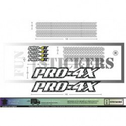 Nissan Navara PRO-4X kit complet autocollant sticker voiture Fun Stickers