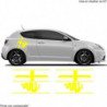 Alfa Romeo bandes laterales kit complet autocollant sticker Fun Stickers