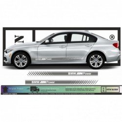 BMW M - Series 1 2 3 4 5 6 7 X1 X2 X3 X4 X5 X6 Caisse Bottom Bands - Tuning Sticker Sticker Graphic Decals