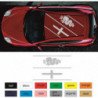Alfa Romeo kit deco toit Serpent et Croix autocollant Fun Stickers