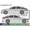 Alfa Romeo bandes laterales integrales kit complet autocollant Fun Stickers