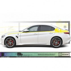 Alfa Romeo bandes laterales integrales kit complet autocollant Fun Stickers