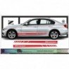 BMW M - Series 1 2 3 4 5 6 7 X1 X2 X3 X4 X5 X6 Caisse Bottom Bands - Tuning Sticker Sticker Graphic Decals