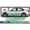 BMW Motorsport stripping lateral 180 cm bande decorative racing Fun Stickers