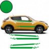 Nissan Juke double bandes damiers kit complet autocollant Fun Stickers