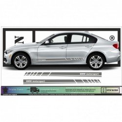 BMW M - Series 1 2 3 4 5 6 7 X1 X2 X3 X4 X5 X6 Caisse Bottom Bands - Tuning Sticker Sticker Graphic Decals