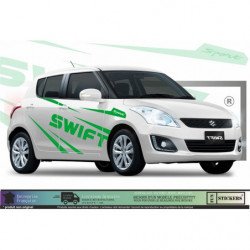 Suzuki Swift Sport rayures -Kit Complet - voiture Sticker Autocollant Graphic Decals