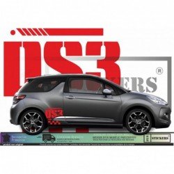 Citraen DS3 - Logos stickers side and hood - Tuning Sticker Sticker Graphic Decals