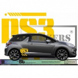 Citraen DS3 - Logos stickers side and hood - Tuning Sticker Sticker Graphic Decals
