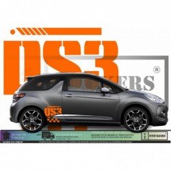 Citraen DS3 - Logos stickers side and hood - Tuning Sticker Sticker Graphic Decals