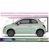 Fiat 500 bandes integrales kit complet autocollant decoration Fun Stickers