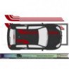 Rallye deco universelle kit complet autocollant voiture sticker Fun Stickers
