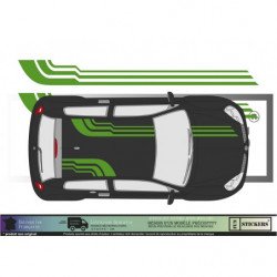 Rallye deco universelle kit complet autocollant voiture sticker Fun Stickers