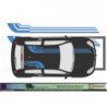 Rallye deco universelle kit complet autocollant voiture sticker Fun Stickers