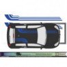 Rallye deco universelle kit complet autocollant voiture sticker Fun Stickers