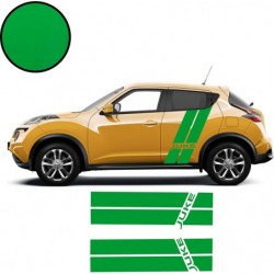 Nissan Juke doubles bandes laterales kit complet autocollant Fun Stickers