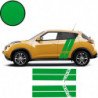 Nissan Juke doubles bandes laterales kit complet autocollant Fun Stickers