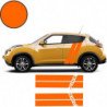 Nissan Juke doubles bandes laterales kit complet autocollant Fun Stickers