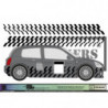 UNIVERSELLE déco rallye-  - Kit Complet - voiture Sticker Autocollant Graphic Decals