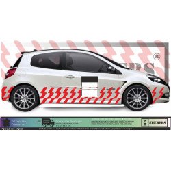 Deco rallye universelle kit complet autocollant voiture sticker Fun Stickers