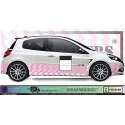 Deco rallye universelle kit complet autocollant voiture sticker Fun Stickers