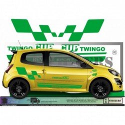 Renault Twingo CUP kit bandes decoratives stripping sport lateral Fun Stickers