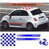 Fiat 500 kit complet effet Abarth Scorpion sticker autocollant Fun Stickers