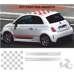 Fiat 500 kit complet effet Abarth Scorpion sticker autocollant Fun Stickers