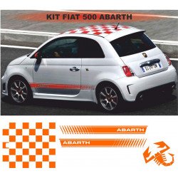 Fiat 500 kit complet effet Abarth Scorpion sticker autocollant Fun Stickers