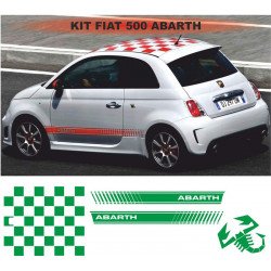 Fiat 500 kit complet effet Abarth Scorpion sticker autocollant Fun Stickers