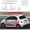 Fiat 500 autocollants Abarth 3 scorpions kit complet sticker Fun Stickers